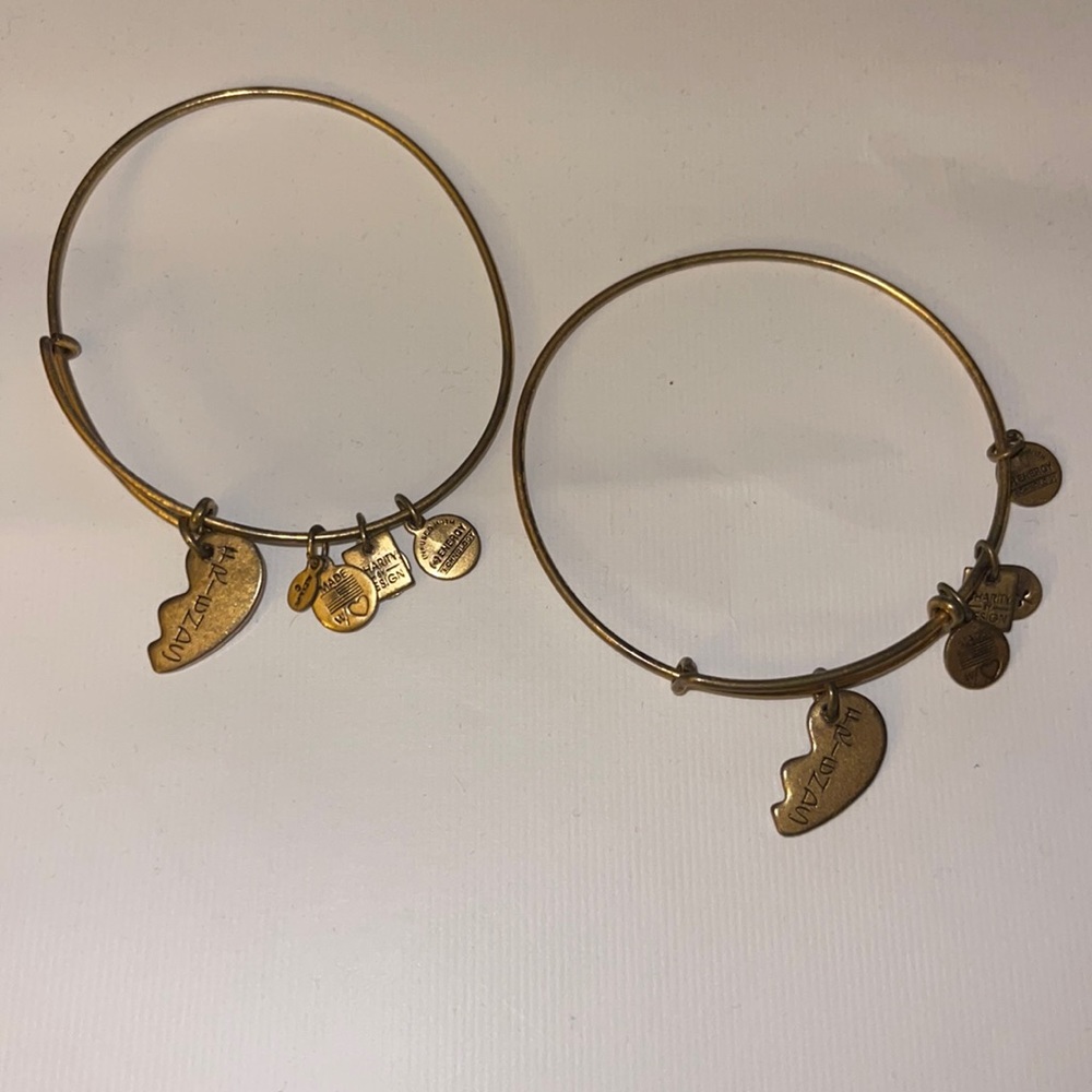 Alex and Ani Set of 2 ‘Friends’ Bracelets